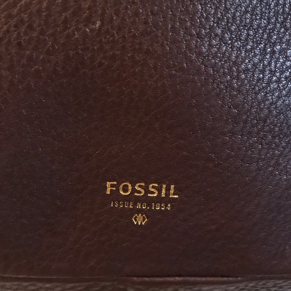 Fossil Handbags - Mint condition brown fossil tote bag.